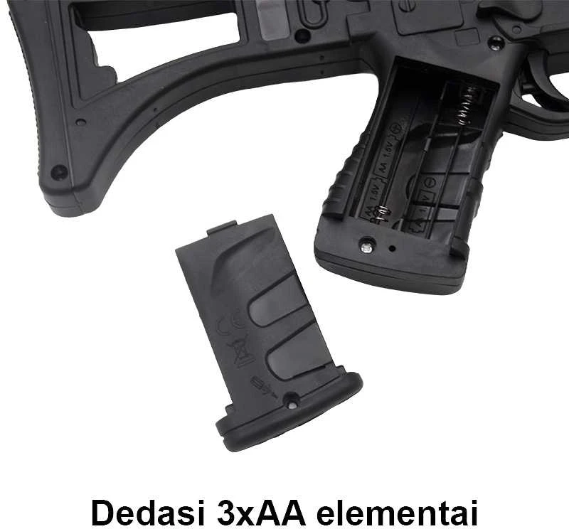 Žaislinis automatas su šviesos, garso ir vibracijos efektu