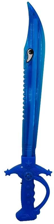 Žaislinis šviečiantis su garsais kardas, 40 cm - Žalia