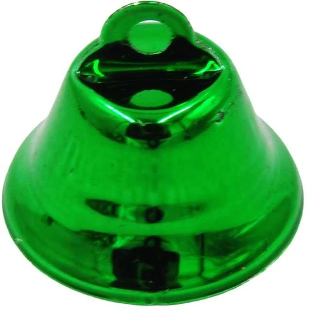 Žalias metalinis varpelis, 2,6 cm
