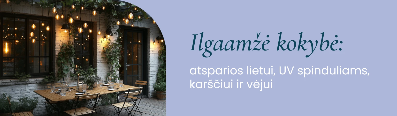 Tonro Lauko girlianda (LED lemputės) 10 m Elegance matinė aprašymas - Prekės nuotrauka
