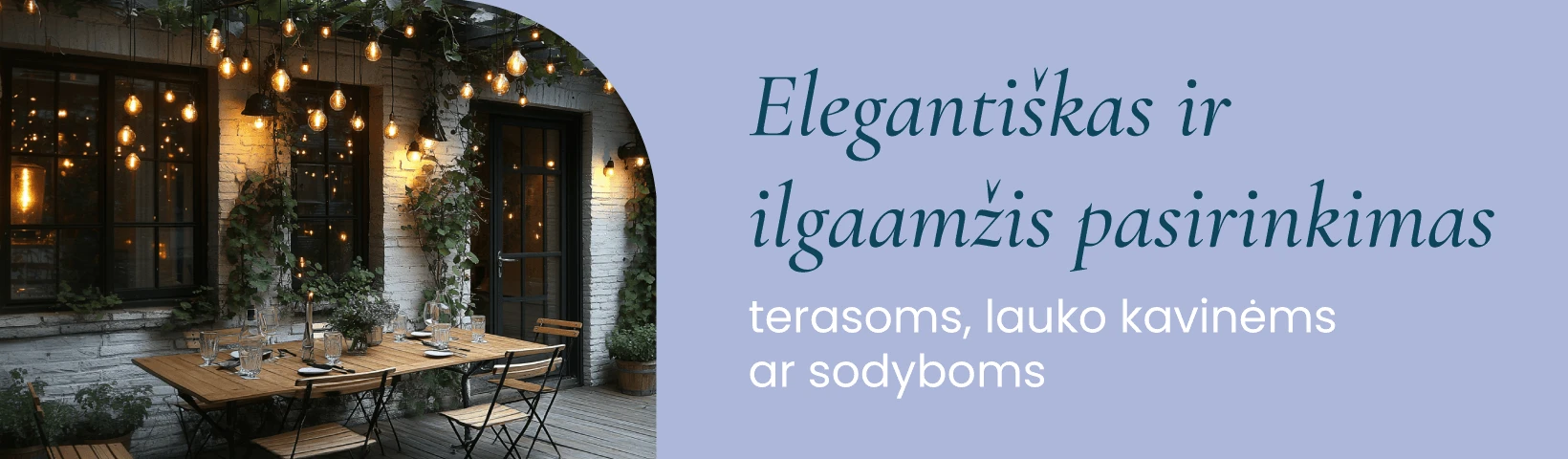 Tonro Lauko girlianda su saulės baterija (LED) Elegance aprašymas - Prekės nuotrauka
