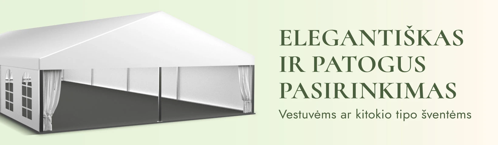 Modulinis paviljonas Baltas (200 m2) aprašymas - Prekės nuotrauka