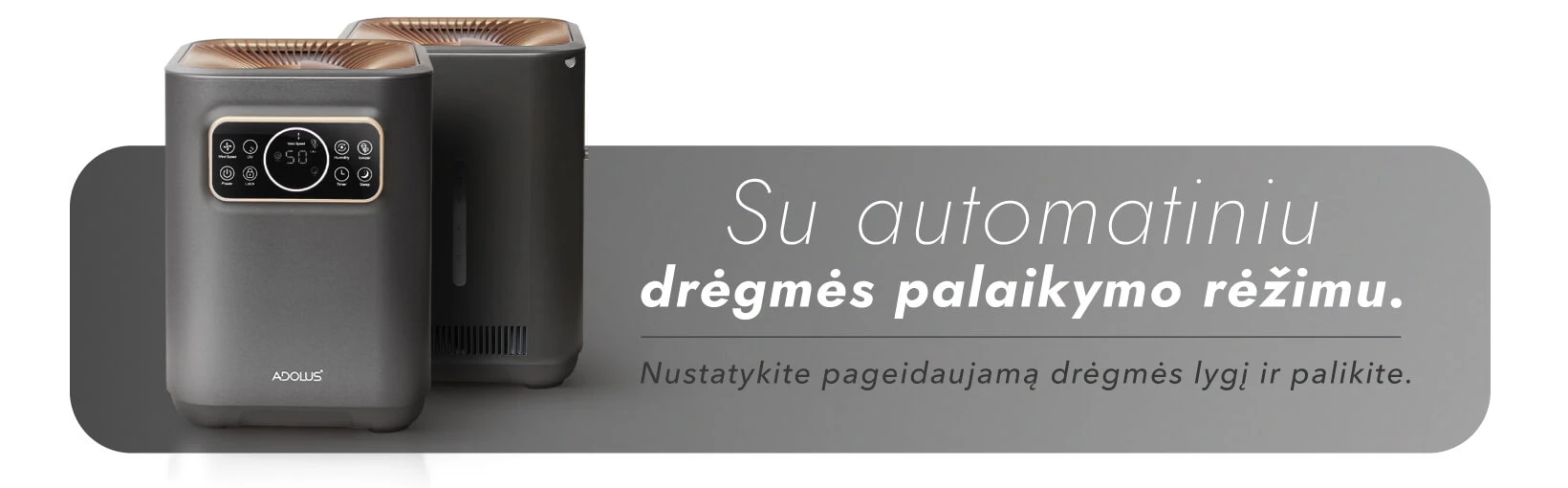 Oro drėkintuvas Adolus Helix aprašymas - Prekės nuotrauka