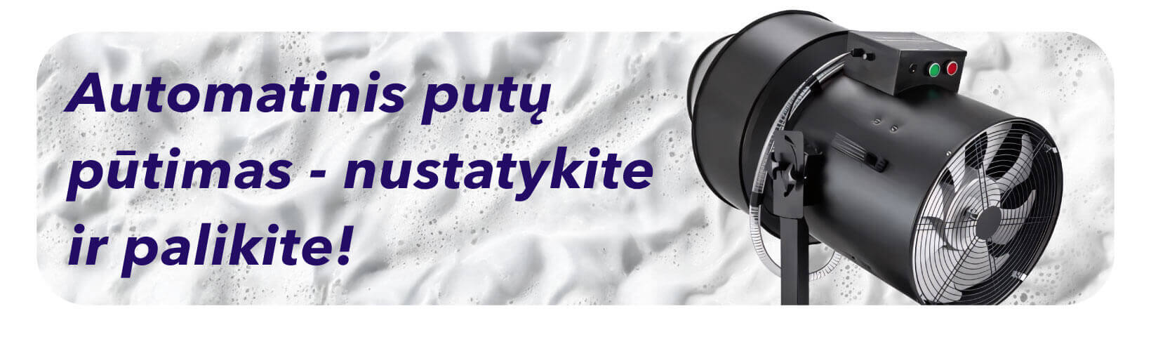 Putų patranka 3000W STOMAN PREMIUM aprašymas - Prekės nuotrauka