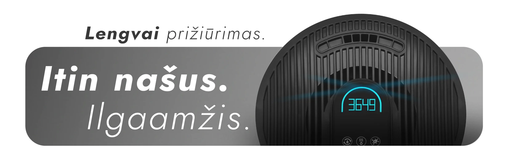 Ultragarsinis oro drėkintuvas Adolus ECLIPSE 25W, 5.5l aprašymas - Prekės nuotrauka