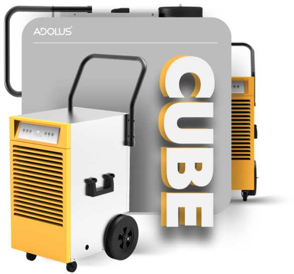Sausintuvas Drėgmės surinkėjas Adolus Cube X600
