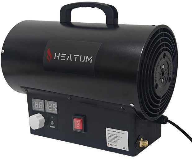 Dujinis šildytuvas su termostatu Heatum H45AT-BLAZE 45kW