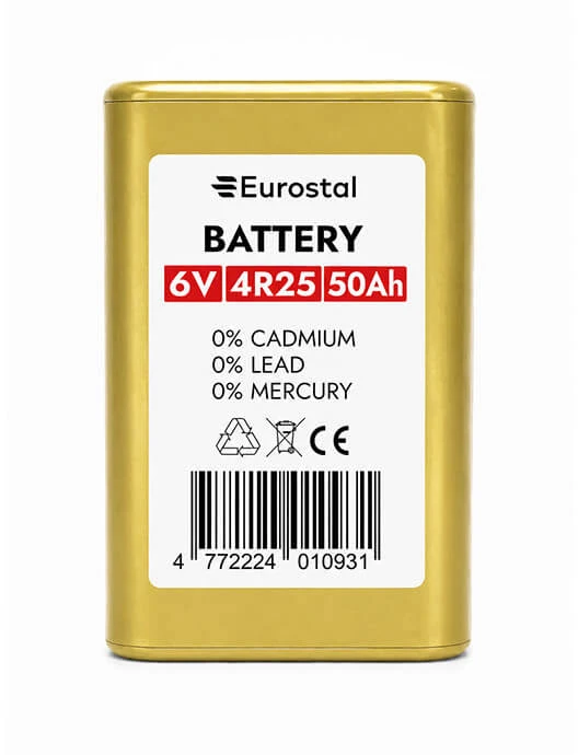 Eurostal Baterija 4R25 6V 50Ah