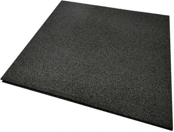 Guminė grindų danga 15x1000x1000 - su baltomis granulėmis