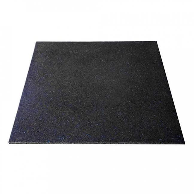 Guminė grindų danga 30x1000x1000 - su mėlynomis granulėmis