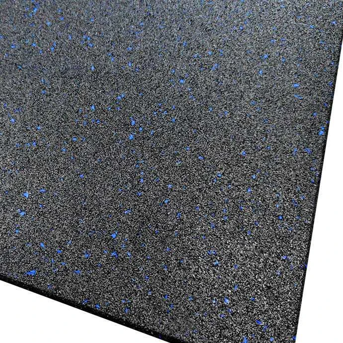 Guminė grindų danga 30x1000x1000 - su mėlynomis granulėmis
