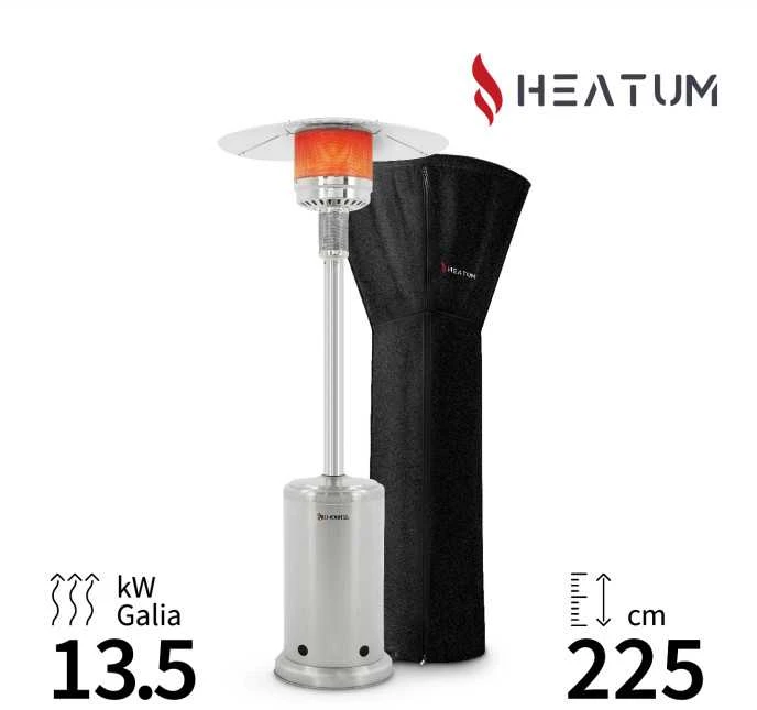 Heatum Alonzo Dujinis šildytuvas nerūdijančio plieno