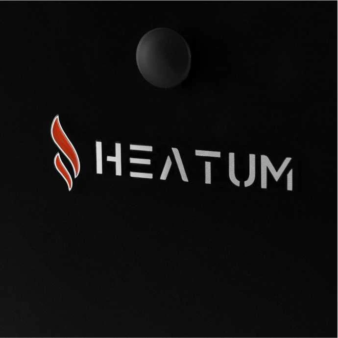 Heatum Atėnė Dujinis šildytuvas Piramidė Juoda su dujų balionu