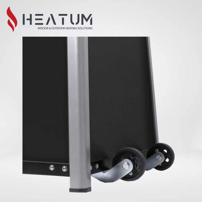 Heatum Atėnė Dujinis šildytuvas Piramidė Juoda