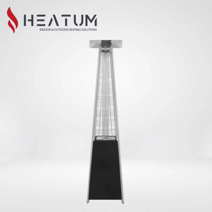 Heatum Atėnė Dujinis šildytuvas Piramidė Juoda