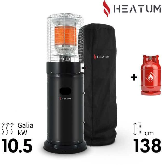 Heatum Legacy Dujinis šildytuvas su dujų balionu