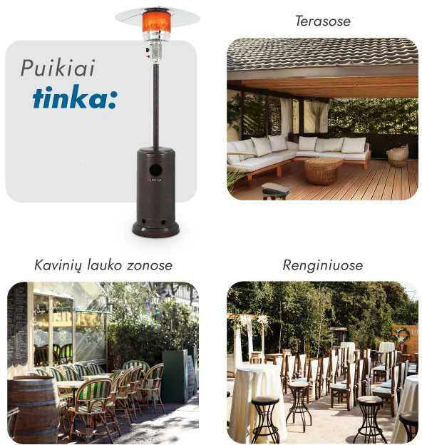 Heatum Redem Dujinis šildytuvas