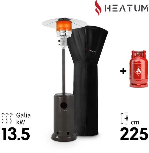 Heatum Redem Dujinis šildytuvas su dujų balionu