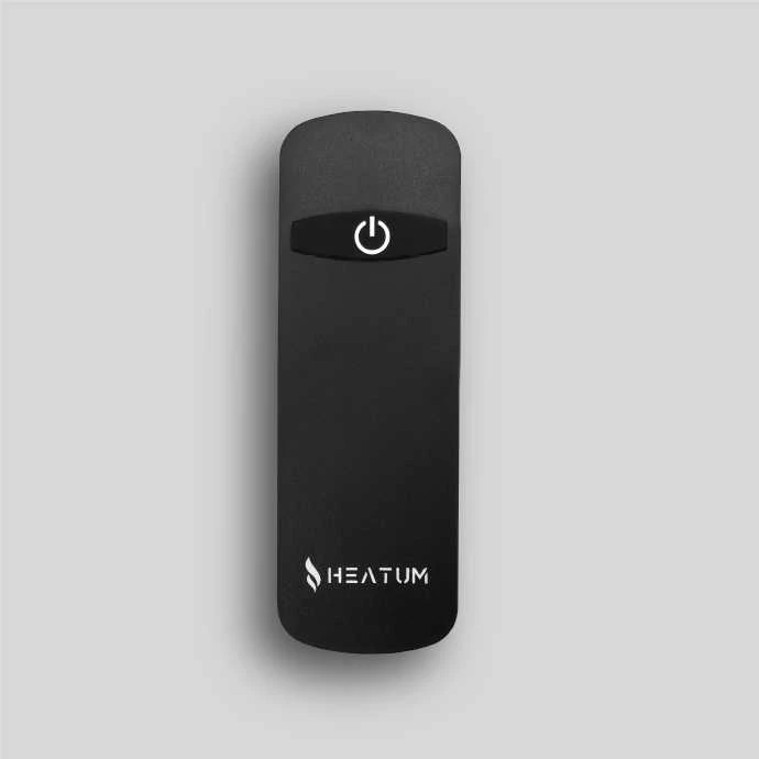 Infraraudonųjų spindulių šildytuvas Heatum H2000R VERSE Juodas