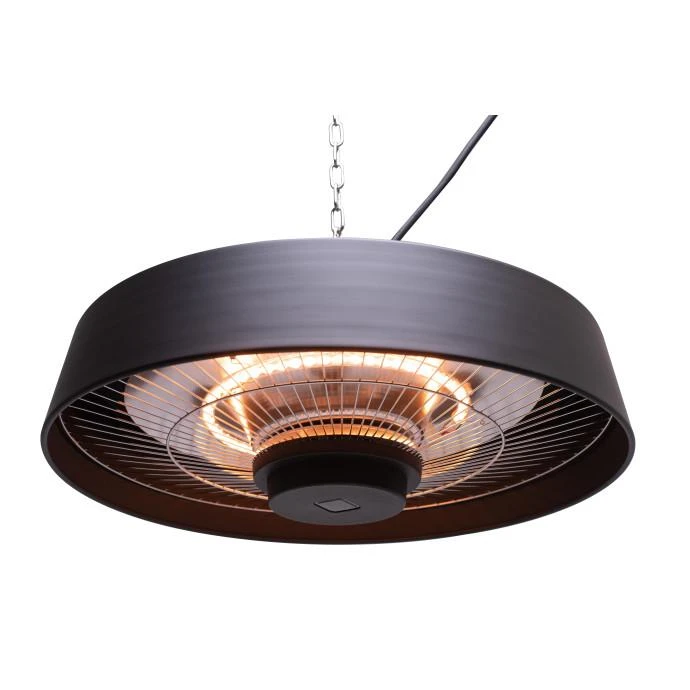 Infraraudonųjų spindulių šildytuvas Heatum H2000R VERSE Juodas