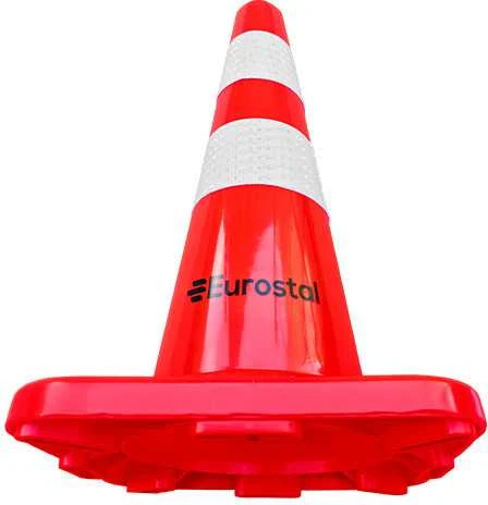 Įspėjamasis kūgis 50 cm Eurostal BASIC