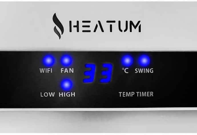 Keraminis sieninis šildytuvas Heatum Avo H2000W WIFI