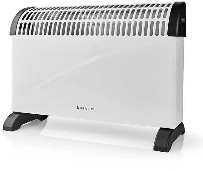 Konvekcinis šildytuvas (elektrinis radiatorius) Heatum THERMA H2000 Baltas