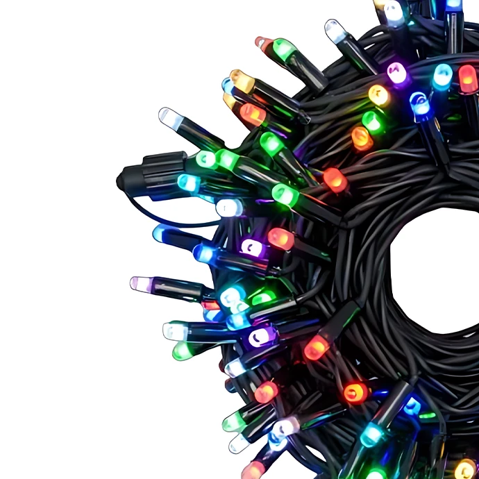 Lauko ir vidaus girlianda (LED lemputės) 100 m PROLED RGB
