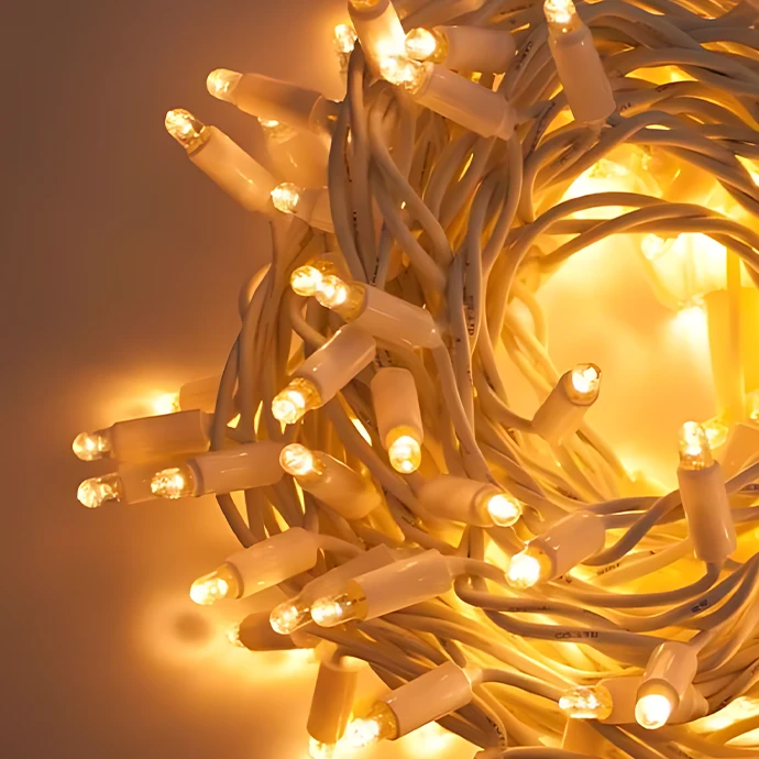 Lauko ir vidaus girlianda (LED lemputės) 30 m PROLED balta