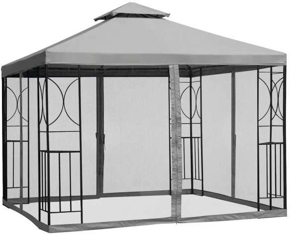 Lauko pavėsinė Zeltpro Classic 300x300 Pilka