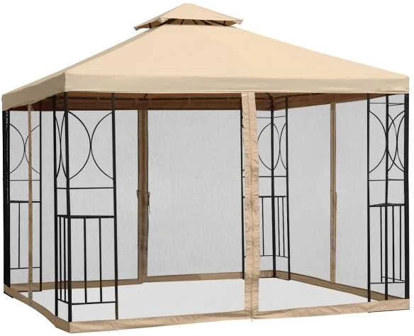 Lauko pavėsinė Zeltpro Classic 300x300 Ruda