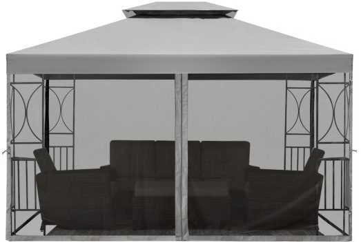 Lauko pavėsinė Zeltpro Classic 300x400 Pilka