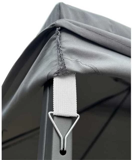 Lauko pavėsinė Zeltpro Classic 300x400 Pilka