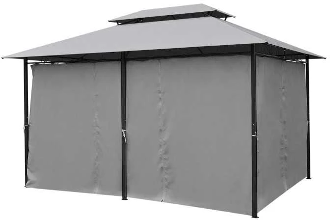 Lauko pavėsinė Zeltpro Prime 300x400 Pilka