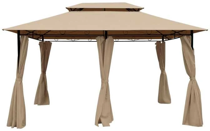 Lauko pavėsinė Zeltpro Prime 300x400 Ruda