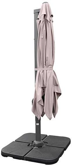 Zeltpro Lauko skėtis su Solid padu (užvalkalas dovanų) Lounge Taupe