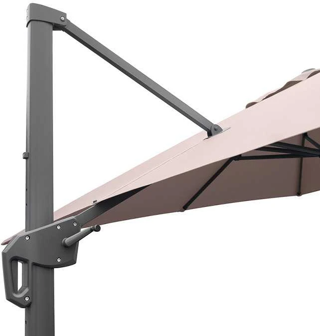 Zeltpro Lauko skėtis su Solid padu (užvalkalas dovanų) Lounge Taupe