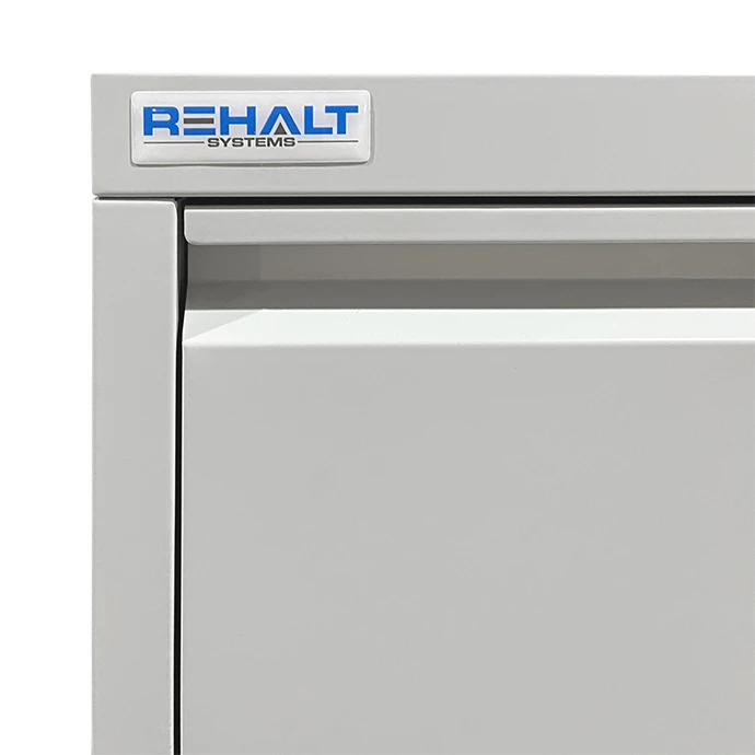 Metalinė kartotekų, dokumentų spinta dviejų stalčių Rehalt Systems 715 x 400 x 620