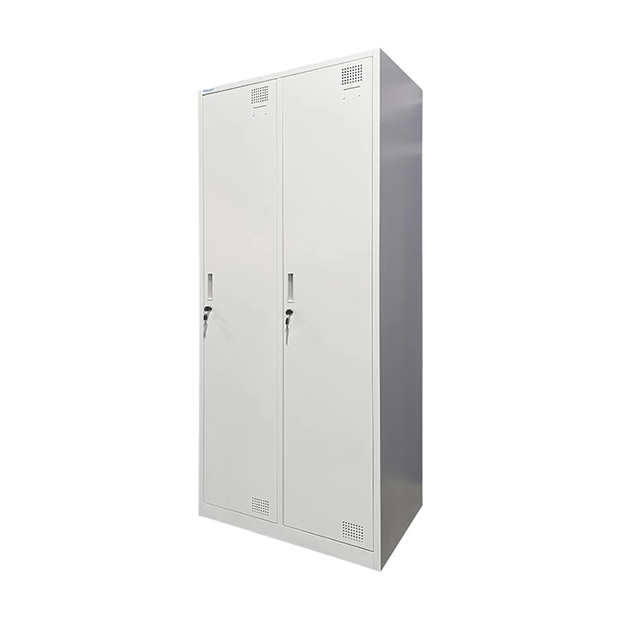 Metalinė persirengimo spintelė dvivietė su pertvara Rehalt Systems 1940 x 800 x 500 su reguliuojamomis kojelėmis