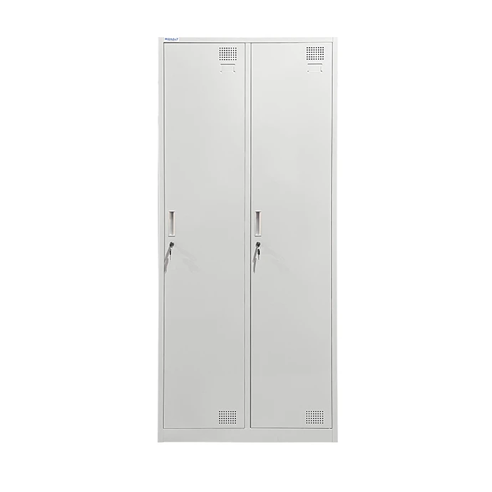 Metalinė persirengimo spintelė dvivietė su pertvara Rehalt Systems 1940 x 800 x 500 su reguliuojamomis kojelėmis