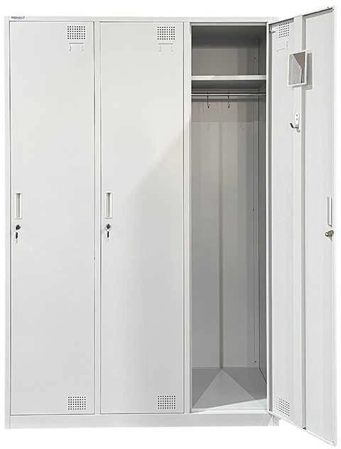 Metalinė persirengimo spintelė trivietė Rehalt Systems 1800 x 1200 x 500