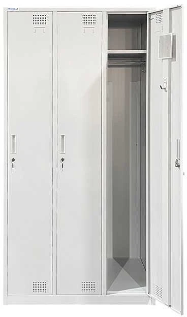 Metalinė persirengimo spintelė trivietė Rehalt Systems 1800 x 900 x 500