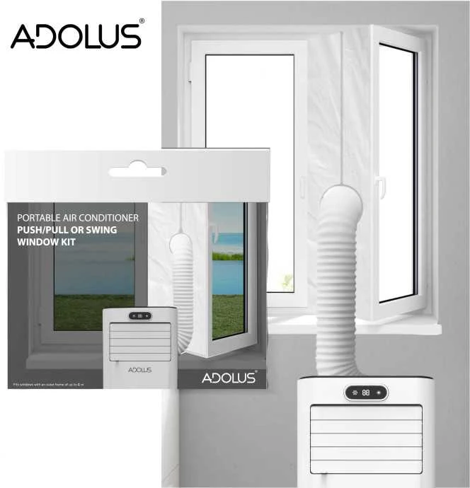 Mobilus oro kondicionierius ADOLUS ARCTIC A2600 su lango tarpine