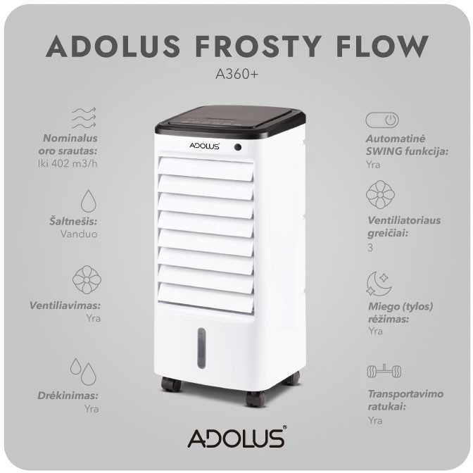 Kondicionierius Mobilus oro vėsintuvas ADOLUS FROSTY FLOW A360+