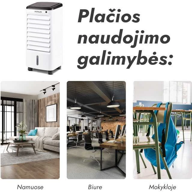 Kondicionierius Mobilus oro vėsintuvas ADOLUS FROSTY FLOW A360+