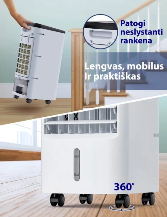 Kondicionierius Mobilus oro vėsintuvas ADOLUS FROSTY FLOW A360+