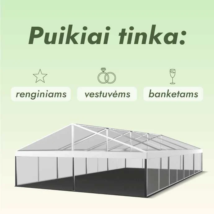 Modulinis paviljonas Skaidrus (200 m2)