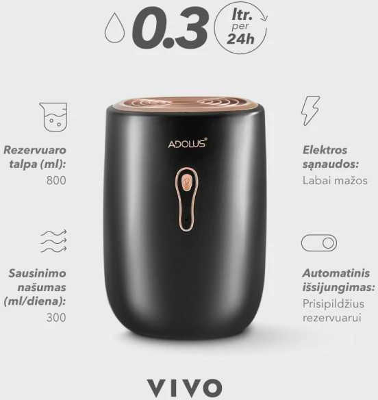 Oro sausintuvas Adolus VIVO (2vnt.)