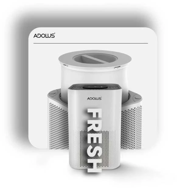 Oro valytuvas Adolus FRESH + Papildomas filtras