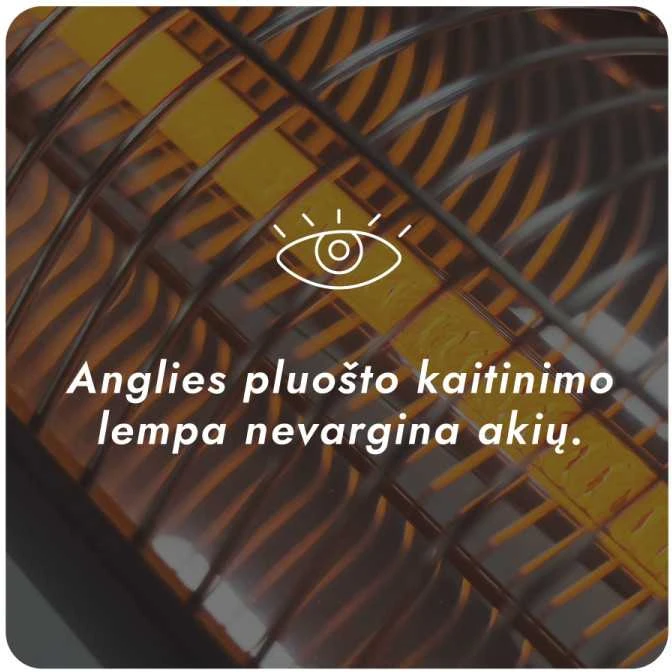 Pastatomas Infraraudonųjų spindulių šildytuvas Heatum H2500R CORE Juodas su trikoju stovu